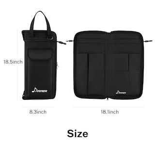 Foto 2 | Foto 2 | Funda Para Baquetas Donner De Gran Capacidad, Color Negro Oxford - Venta Internacional.