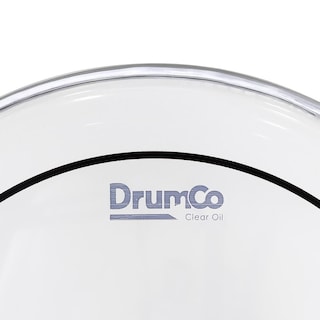 Foto 4 | Foto 4 | Parche para Batería Clear Oil de 12” DRUMCO DR-12CDPO Color Transparente Doble Capa