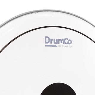 Foto 2 | Foto 2 | Parche para Batería Oil Power Dot De 16\" Drumco Dr-16dpobpd Transparente Doble Capa