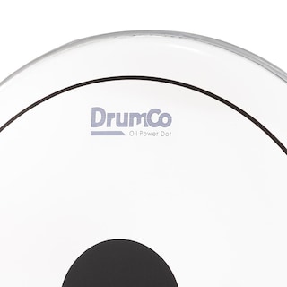 Foto 3 | Foto 3 | Parche para Batería Oil Power Dot De 16\" Drumco Dr-16dpobpd Transparente Doble Capa
