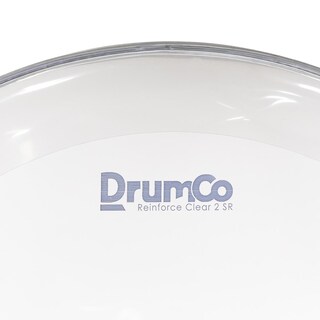 Foto 4 | Foto 4 | Parche para Bombo Reinforce Clear 2 SR DRUMCO DR-22RCSRW-2P Transparente de 22”