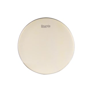 Foto 1 | Foto 1 | Parche Para Bombo Fiberskin De 20” Drumco Dr-20fsk Color Blanco Capa Sencilla