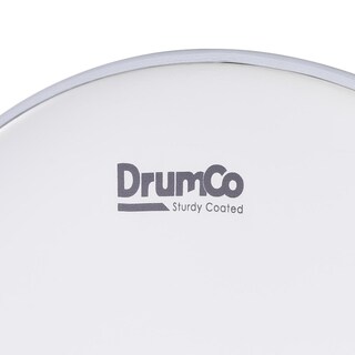 Foto 3 | Foto 3 | Parche para Batería Sturdy Coated de 18” Drumco Dr-18scsp Blanco Capa Sencilla