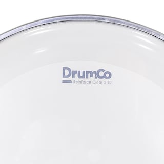 Foto 4 | Foto 4 | Parche para Batería Reinforce Clear 2 SR de 12” DRUMCO DR-12RCSRW-2P Color Blanco Doble Capa