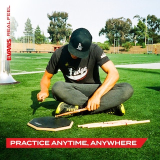 Foto 3 | Foto 3 | Almohadilla De Entrenamiento De Batería Evans Realfeel, Goma De Mascar, 30 Cm - Venta Internacional.