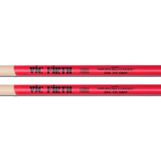 Foto 2 | Foto 2 | Baquetas American Classic 5A Vic Firth 5ANVG Rojas Punta Nailon