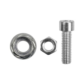 Foto 1 | Foto 1 | Tornillo Decorativo Circular Placa Plateado Set