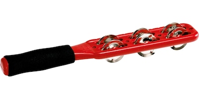 Foto 1 | Foto 1 | Pandero Meinl JG1 Rojo Stick Jingle Crótalos Acero Niquelado