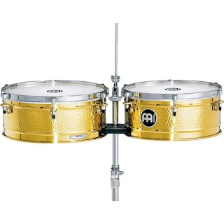 Foto 2 | Foto 2 | Timbales 14 Y 15 Pulgadas Laton Con Soporte Meinl Lc1-brass