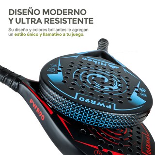 Foto 5 | Foto 5 | Palas de Pádel con Fundas Pelotas Y Grips Set de 2 Raquetas Y Accesorios Hikeo 83660