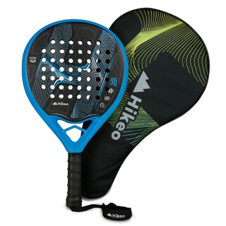 Foto 1 | Foto 1 | Pala De Pádel Premium Con Funda 3 Pelotas Y Grip Todos Niveles, Hikeo, Color Azul