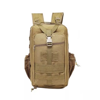 Foto 1 | Foto 1 | Mochila Táctica Militar de Camping Exterior Eo Safe Imports ESI-10454 Beige Impermeable