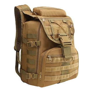 Foto 1 | Foto 1 | Mochila Táctica Militar Backpack Campismo Ciclismo Eo Safe Imports Esi-11857 Beige
