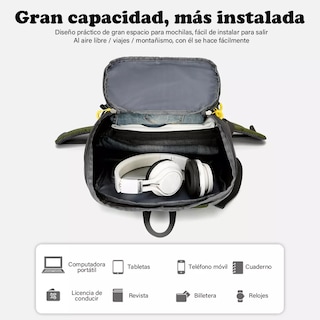 Foto 3 | Foto 3 | Mochila Táctica Militar Impermeable Eo Safe Imports Esi-12789 Multicolor