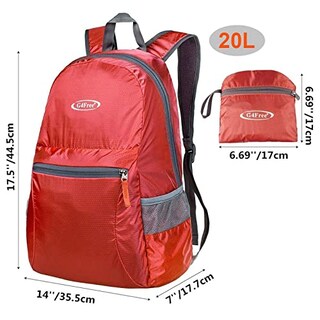 Foto 2 | Foto 2 | Mochila G4free, Ligera Y Plegable, 20 Litros, Para Viajes Y Senderismo - Venta Internacional.
