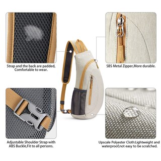 Foto 4 | Foto 4 | Sling Bag G4free Sling Bags Para Hombre, Mochila De Hombro De Nailon - Venta Internacional.