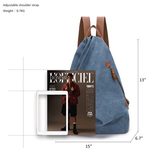 Foto 2 | Foto 2 | Mochila Kl928 de Lona Vintage Impermeable - Venta Internacional