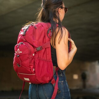Foto 3 | Foto 3 | Mochila De Hidratación Oasis 22l Roja Con Bolsa De Agua De 3l Teton