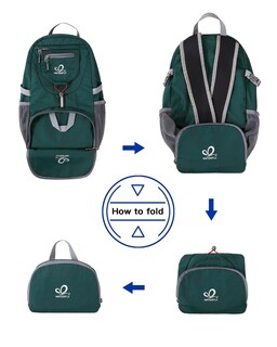 Foto 6 | Foto 6 | Mochila Waterfly Pequeña, Ligera Y Plegable De 20 Litros Para Viajes - Venta Internacional.