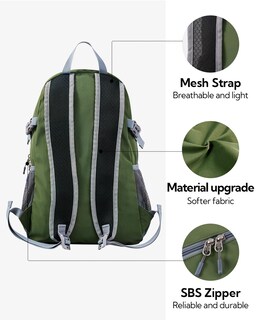 Foto 4 | Foto 4 | Mochila Waterfly Pequeña, Ligera Y Plegable De 20 Litros Para Viajes - Venta Internacional.