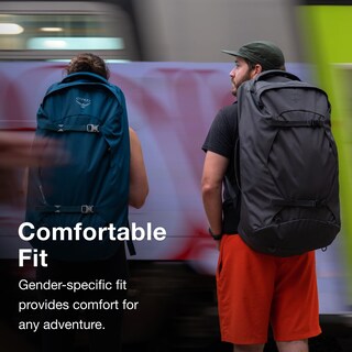 Foto 5 | Foto 5 | Mochila De Viaje Osprey Farpoint 55l Para Hombre - Muted Space Blue - Venta Internacional.