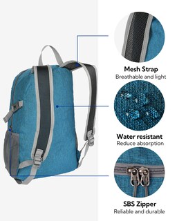 Foto 5 | Foto 5 | Mochila Waterfly Pequeña, Ligera Y Plegable De 20 Litros Para Viajes - Venta Internacional.