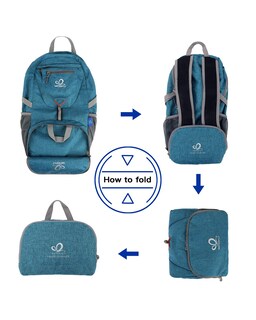 Foto 6 | Foto 6 | Mochila Waterfly Pequeña, Ligera Y Plegable De 20 Litros Para Viajes - Venta Internacional.