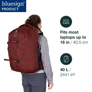 Foto 2 | Foto 2 | Mochila De Viaje Osprey Fairview 40l Para Mujer - Winter Blue - Venta Internacional.