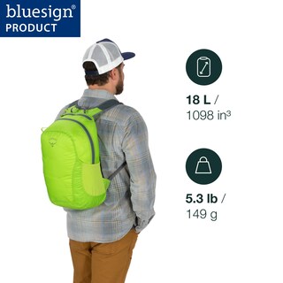 Foto 2 | Foto 2 | Mochila Osprey, Ultraligera Y Plegable, Paquete Azul - Venta Internacional.