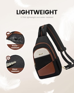 Foto 5 | Foto 5 | Bandolera Lovevook Para Mujer, Mochila Convertible, Color Negro - Venta Internacional.