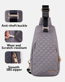 Foto 4 | Foto 4 | Mochila Tipo Bandolera Waterfly, Moderna Bolsa De Pecho Para Mujeres Y Hombres - Venta Internacional.