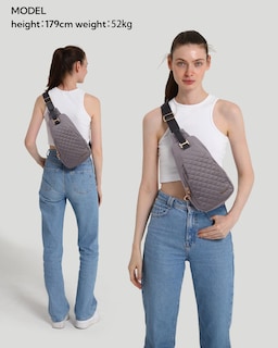Foto 7 | Foto 7 | Mochila Tipo Bandolera Waterfly, Moderna Bolsa De Pecho Para Mujeres Y Hombres - Venta Internacional.