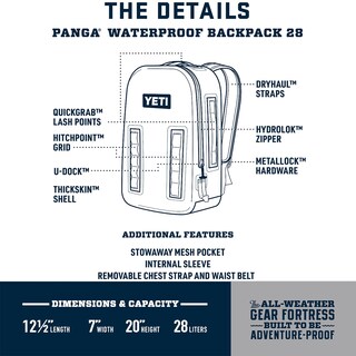 Foto 2 | Foto 2 | Mochila Yeti Panga 28 Negra Con Separadores Internos - Venta Internacional.