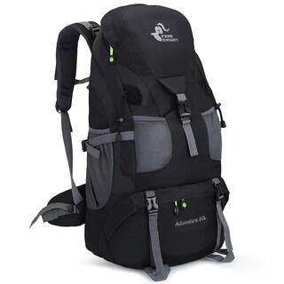 Foto 1 | Foto 1 | Mochila De Senderismo Bseash, 50 L, Resistente Al Agua, Ligera, Negra - Venta Internacional.
