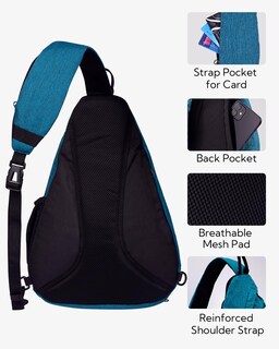Foto 5 | Foto 5 | Mochila Bandolera Waterfly De 18 Litros Para Portátil De 13 Pulgadas - Venta Internacional.