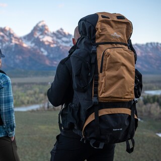 Foto 3 | Foto 3 | Mochila Explorer 85l Backpacking Café Teton