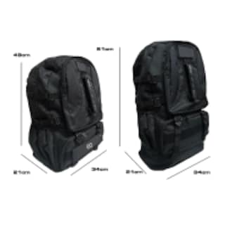 Foto 2 | Foto 2 | Super Mochila Tactica Expandible Multiusos Eo Safe Imports Esi-1813-1 Negro