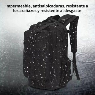 Foto 3 | Foto 3 | Mochila Táctica Militar De Camping Exterior Impermeable Eo Safe Imports Esi-13303-1 Negro