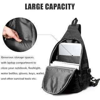 Foto 6 | Foto 6 | Mochila Táctica G4free Military Rover 25 L Impermeable - Venta Internacional