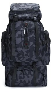 Foto 1 | Foto 1 | Bolsa Xtellar Táctica Para Campar Y Montañismo Al Aire Libre De 80l Color Azul Oscuro