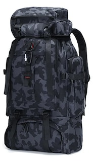 Foto 2 | Foto 2 | Bolsa Xtellar Táctica Para Campar Y Montañismo Al Aire Libre De 80l Color Azul Oscuro