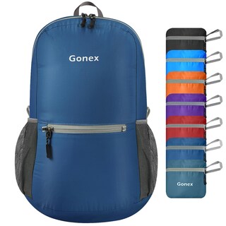 Foto 1 | Foto 1 | Mochila Gonex Ultraligera Y Plegable De 20 Litros (azul Oscuro) - Venta Internacional.