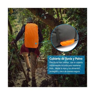Foto 5 | Foto 5 | Mochila Impermeable 50l Para Senderismo Montañismo Lab.g Multicolor
