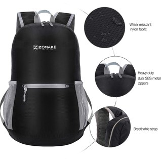 Foto 5 | Foto 5 | Mochila De Senderismo Zomake Ultraligera Resistente Al Agua 20 L - Venta Internacional.