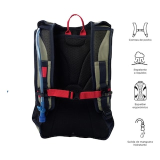 Foto 4 | Foto 4 | Totto Mochila Ergonómica Chica Repelente A Líquidos|senderismo - Viaje - Camping| 12.1 L Summit12 24