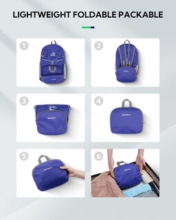 Foto 5 | Foto 5 | Mochila Waterfly Para Senderismo Plegable 25 L Impermeable - Venta Internacional.