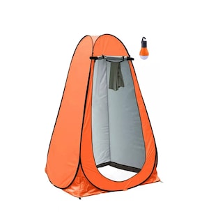 Foto 1 | Foto 1 | Vestidor y Cambiador Portátil - Tienda de Campaña 1.9 m Camping/Playa Naranja