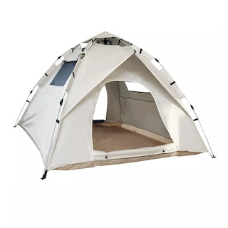 Foto 1 | Foto 1 | Tienda De Campaña Impermeable - 4-5 Personas Casa De Acampar Eo Safe Imports Esi-13851 Blanco