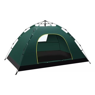 Foto 1 | Foto 1 | Tienda de Campaña Impermeable 200x140cm para 2-3 Personas Eo Safe Imports Esi-14781 Verde