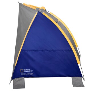 Foto 4 | Foto 4 | Tienda De Playa Beach Shelter Para 2 Personas, Resistente A Llovizna, Gris Con Azul